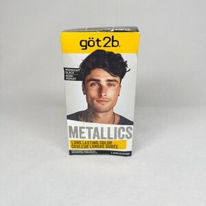 got2b Metallics Permanent Hair Color Midnight Black M71 Glossy Finish
